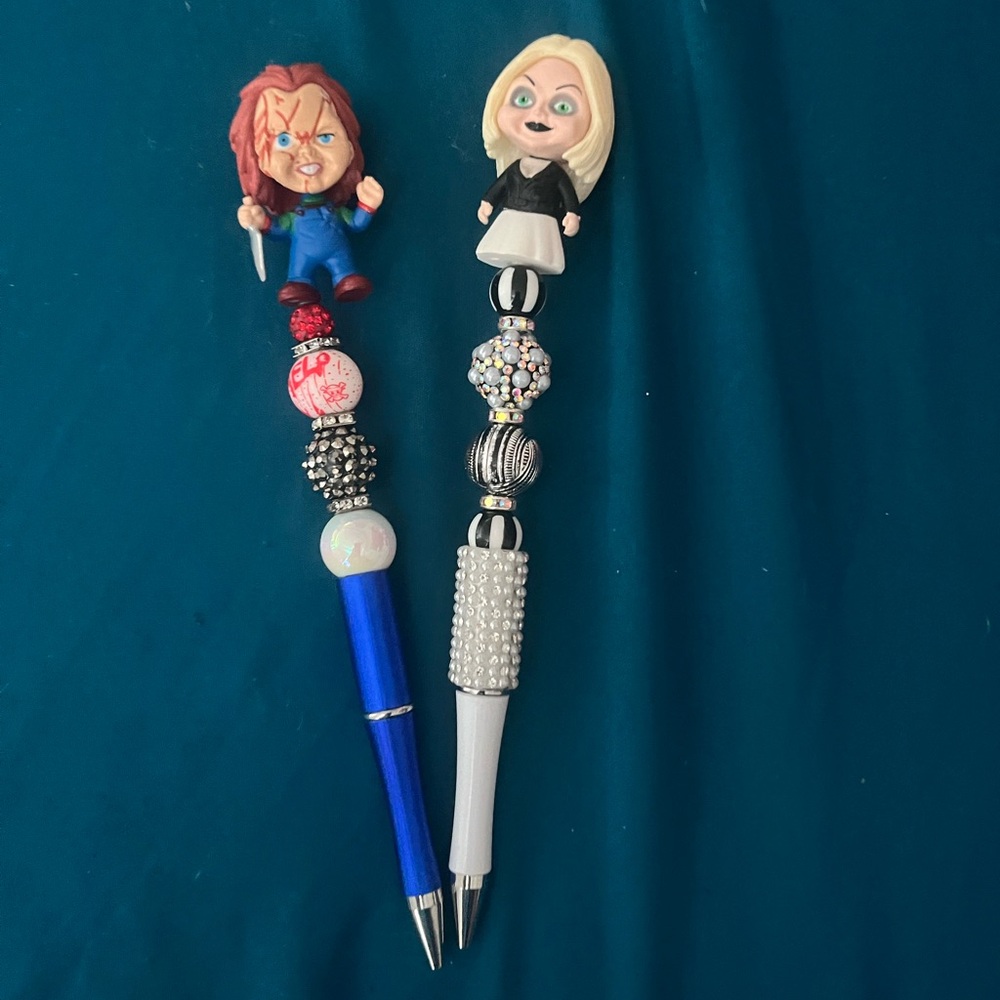 Chucky and Tiffany pen set
